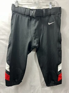 Neu Nike Custom Vapor Pro Trainingshose schräg gestreift Herren L schwarz Neu ohne Etikett! - Bild 1 von 4