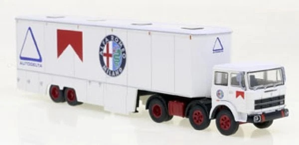 1/87 Brekina Fiat 691 Renntransporter Autodelta-Alfa-Fotmel 1 58576 - Bild 1 von 1