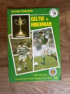 Celtic v Hibernian - Scottish Cup Semi Final 12/4/80 - Picture 1 of 1