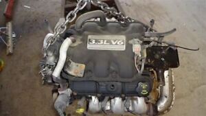 Engine 3.3L 6 Cylinder VIN R or E 8th Digit Fits 2004-2005 Dodge Caravan 635846