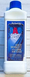 Vintage 1987 Laundry Detergent & Fabric Softener Liquid 33.8 Fl Oz SA8 1980’s - Picture 1 of 8