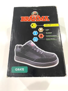 Brahma Steel Toe Work Shoe Grate Men's Size 9.5 - Bild 1 von 10