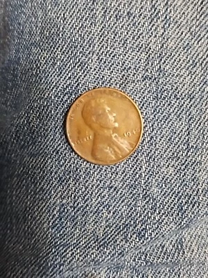 1940 Sin Como Nuevo Mark Lincoln Wheat Penny Rim Error Letras Tocando el Borde Foto 1 de 4