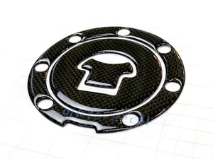 Real Carbon Fiber For VFR800 CBR1000RR CBR600RR Fuel Gas Protector Cover Decal - Picture 1 of 5