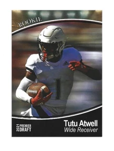 2021 Sage Hit Premier Draft #20 RC Tutu Atwell Los Angeles Rams Football Card LA - Picture 1 of 1