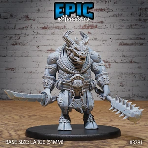 Onyx Statue Demon C by Epic Miniatures RPG D&D Pathfinder 3D Print - Picture 1 of 2
