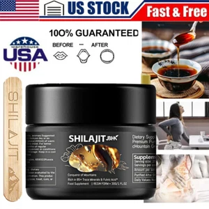 Himalayan Pure 100% Shilajit,Soft Resin,Organic,Extremely Potent,Fulvic Acid - Picture 1 of 8