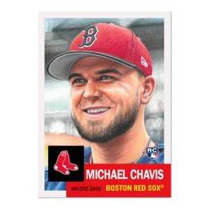Michael Chavis 2019 Topps Living Set #203 Boston Red Sox RC Rookie /3393 - Picture 1 of 2