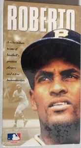 PITTSBURGH PIRATES ROBERTO CLEMENTE TRIBUTE VHS TAPE NEW IN PLASTIC 1993 MLB - Picture 1 of 4