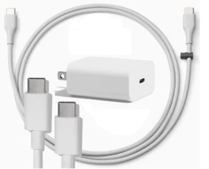 Google Pixel Charger 18W Wall Plug with USB-C to USB-C Cable Original New - Picture 1 of 5