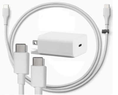 Google Pixel Charger 18W Wall Plug with USB-C to USB-C Cable Original New - Image 1 of 4