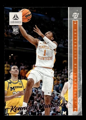 2022-23 Chronicles Luminance Pink RC #17 Kennedy Chandler Tennessee Grizzlies - Image 1 of 2