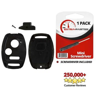 For 07 2008 2009 2010 2011 2012 2013 Honda CR-V Remote Key Fob Uncut Shell Case - Image 1 of 4