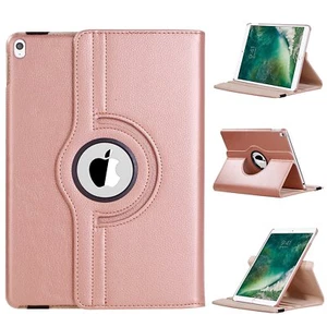 Funda de cuero PU para iPad 10,2" 9ª/8ª/7ª generación con soporte giratorio 360 para dormir-vigilar - Imagen 1 de 105