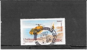 FRANCE 2007 CENTENAIRE DE L'HELICOPTERE.TIMBRE GOMME CACHET ROND PA.N°70 - Imagen 1 de 1