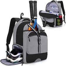 Tennis Backpack for Men/Women Tennis Bag with Separate Ventilated Shoe