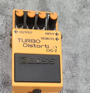 Boss DS-2 Turbo Distortion Guitar Effect Pedal Used Tested Work from Japan - Picture 1 of 6