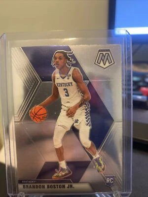 2021-22 Panini Chronicles Draft Picks Mosaic Brandon Boston Jr #275 Rookie RC - Image 1 of 2