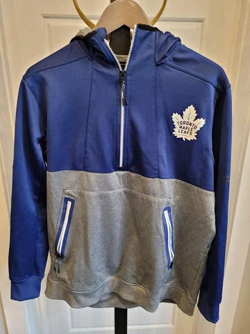 Toronto Maple Leafs Fanatics Authentic Pro Long Sleeve Hoodie. Good Condition Cover