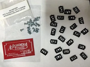 MOPAR 1970-76 Duster y 1971-72 Demonio Kit de Moldeo de Parabrisas - Imagen 1 de 1