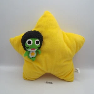 Keroro Gunso Sergeant Afro C0505 McDonald’s 2006 Star Cushion Plush 8" Toy Doll - Picture 1 of 7
