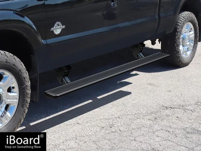 APS iBoard 动力侧踏板 适合 08-16 福特 F250 F350 SuperDuty Crew Cab — 第 1/4 张图片