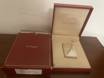 accendino dupont argento placato - Immagine 1 di 2