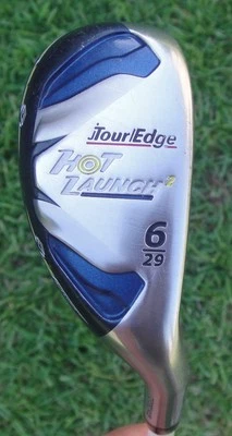 TOUR EDGE HOT LAUNCH 2 29 DEGREE HYBRID 6 WITH HEADCOVER - LADIES FLEX GRAPHITE - Image 1 of 4