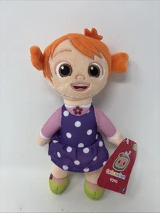 "Muñeca hermana mayor de peluche Cocomelon YOYO JJs cabeza de pelo rojo 9"" nueva" - Imagen 1 de 3