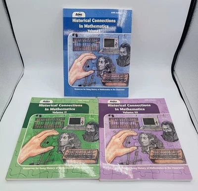 Historical Connections Vol 1–3 w/ CDs • New Hardcover History Education Book Set - Image 1 of 4