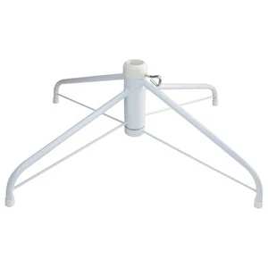 Soporte para árbol de Navidad de metal blanco Northlight para árboles artificiales de 6,5'-7,5' - Imagen 1 de 3