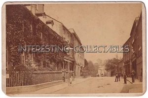 YEOVIL Pre-1887 Cabinet Card - Princes Street - Somerset Antique Photograph 244 - Bild 1 von 2