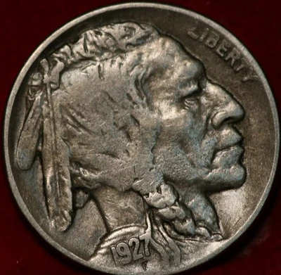 1927-D Denver Mint Buffalo Nickel - Image 1 of 2