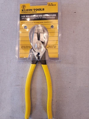 Klein Tools D213-9NE-CR 9 英寸 Lineman’s 压接钳 NOS 美国 Blister Pack — 第 1/4 张图片