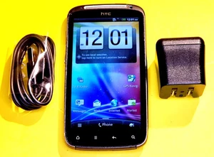 8/10 HTC SENSATION PG58110 UNLOCKED CELL PHONE TELUS ROGERS FIDO BELL CHATR FIZZ - Picture 1 of 9