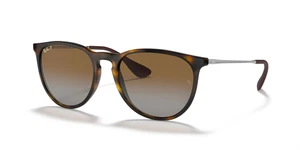 Ray-Ban Erika RB4171-865/13 Unisex Matte Havana Frame w/Brown Lens Sunglasses - Picture 1 of 3