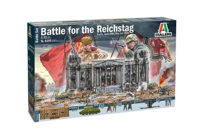 ✅ITALERI 6195 - Scala 1 : 72 Battle for the Reichstag 1945 - BATTLE SET - Immagine 1 di 4