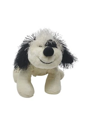 Webkinz Black & White Cheeky Dog Ganz HM192 No Code Plush Stuffed Animal Dog  - Image 1 of 4