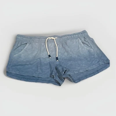 Pantalones Cortos Para Mujer Grandes Southern Tide Lounge Ombré Azul Cordón Cómodo Elástico Foto 1 de 4