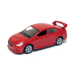Subaru WRX STi VA Sedan Red Welly 1:60 1:64 Series Scale Toy Car 52344 - Picture 1 of 4