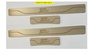 PUMA ST-LINE X ALFÉIZARES (2019+) PLACAS PROTECTORAS CONTRA RASGUÑOS UMBRAL PUERTA - FD025 - Imagen 1 de 4