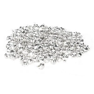 300Pcs Small Bells Iron Material Silver Mini Pendant Jewelry Craft Accessory AS - Picture 1 of 12