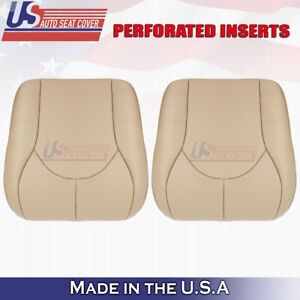 1996 to 2002 For Mercedes Benz SL320 Driver&Passenger Bottoms Leather Cover Tan