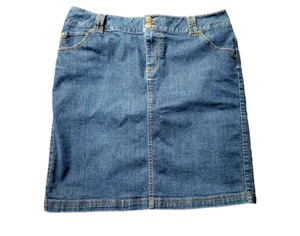 Beau Dawson Jeansrock Damengröße 12 blau 34 x 21 - Bild 1 von 6