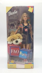  Muñeca Barbie 1999 F•A•O Fun Schwartz Exclusiva Edición Especial 24943  - Imagen 1 de 8