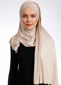 3XL Praktisch Schal Kopftuch Hijab  EC-111 - Bild 1 von 3