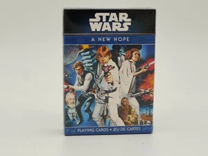 Star Wars Episodio IV: Una Nueva Esperanza Foto Ilustrada Mazo de Cartas NUEVO SELLADO - Imagen 1 de 5