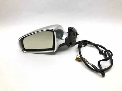 Espejo retrovisor de puerta de 14 cables con memoria para Audi S4 2004-2008 aluminio cepillado buen vidrio Foto 1 de 4