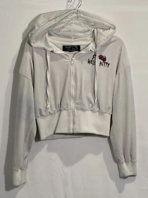 Sudadera con capucha de terciopelo Hello Kitty And Friends Forever 21 para mujer/junior talla grande Foto 1 de 4