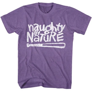 Bate de béisbol Naughty By Nature camiseta para hombre banda de música hip hop mercancía - Imagen 1 de 5